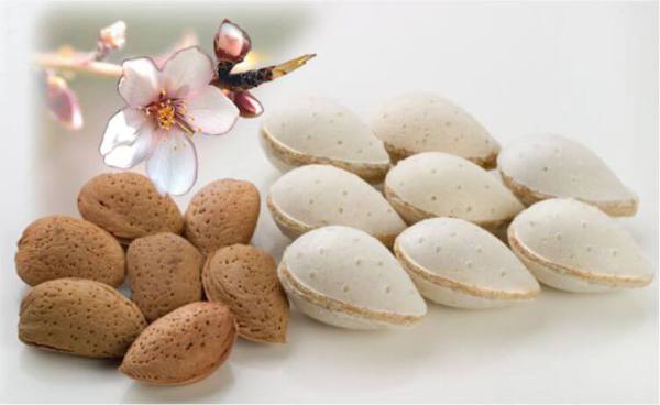 Almendras rellenas de Almendra 500g