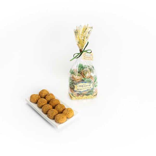 Mantecado de aceite de oliva y almendra del Obrador 500g